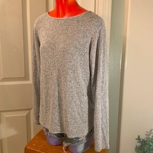 H&M Gray Long Sleeve Top M/L